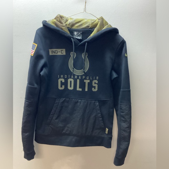 Indianapolis Colts Nike Salute to Service Hoodie Women’s XS - Picture 1 of 5